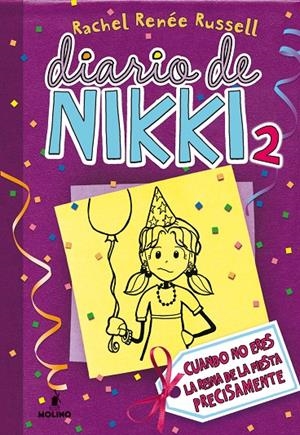 Diario de Nikki 2: Cuando no eres la reina de la fiesta precisamente | 9788427200845 | Russell, Rachel Renée