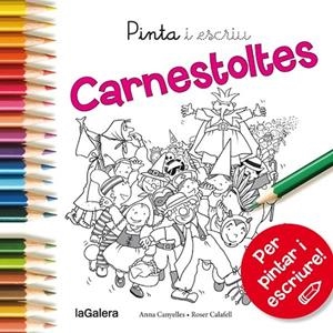 Pinta i escriu : Carnestoltes | 9788424654597 | Canyelles, Anna