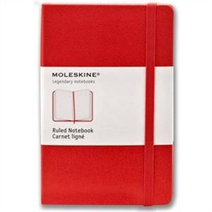 Ruled Classic Tapa Dura ratllat vermell P 9x14cm | 9788862930000 | Moleskine