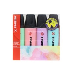 Marcador fluor Stabilo 4c pastel | 4006381492867