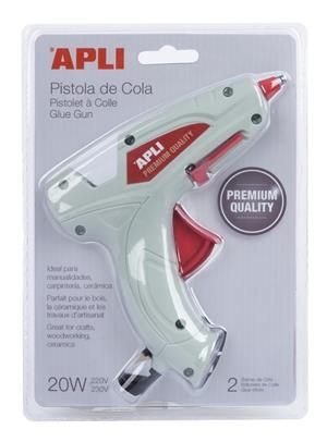 Pistola de cola 20W Premium + 2 barres | 8410782166689